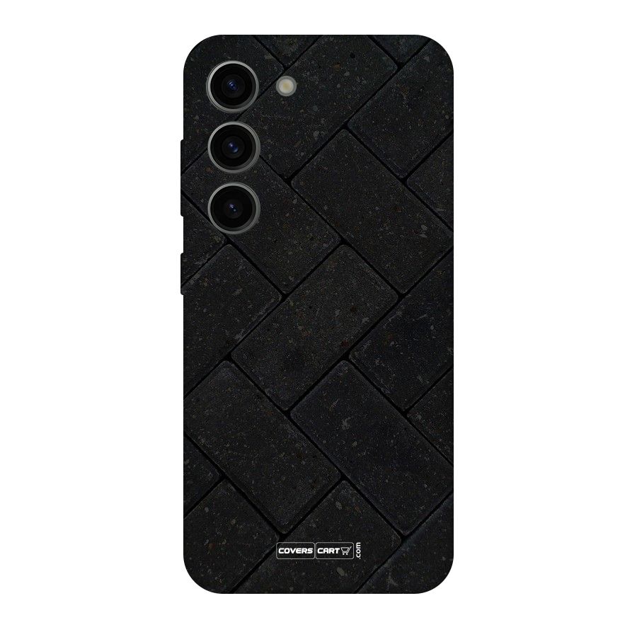 Bricks Pattern Original Polycarbonate Back Case for Galaxy S23