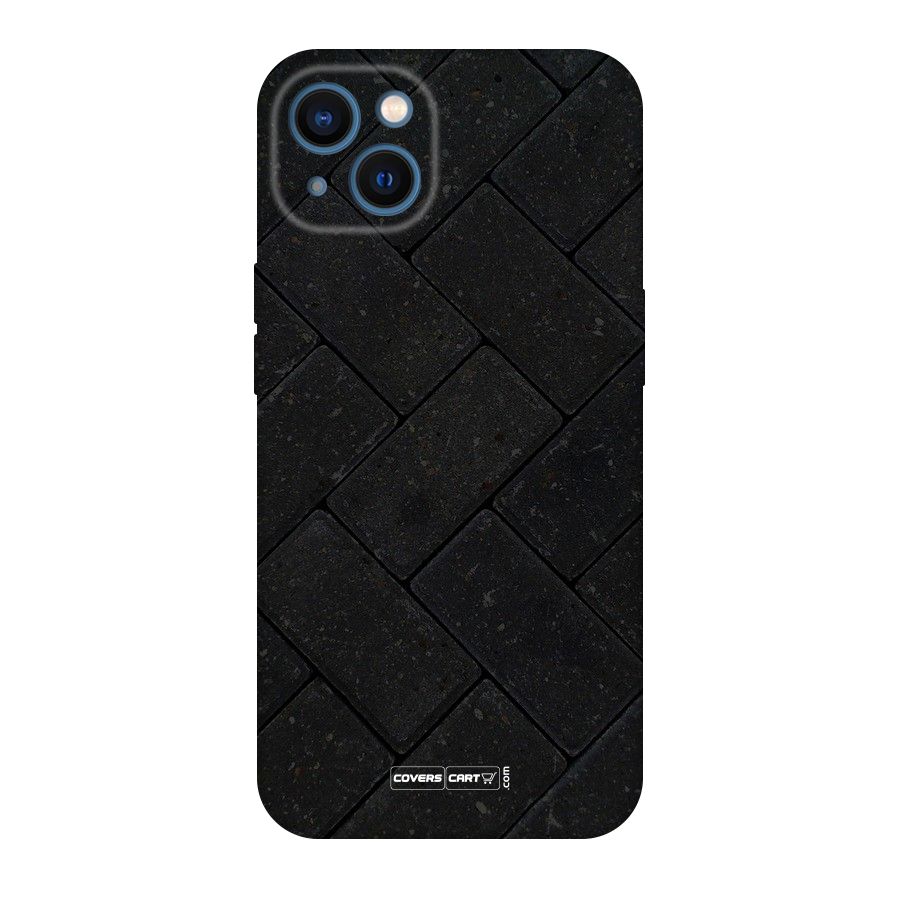 Bricks Pattern Original Polycarbonate Back Case for iPhone 13