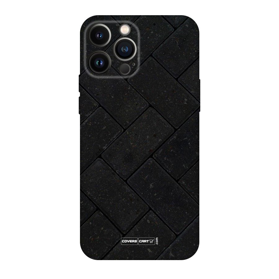 Bricks Pattern Original Polycarbonate Back Case for iPhone 13 Pro Max