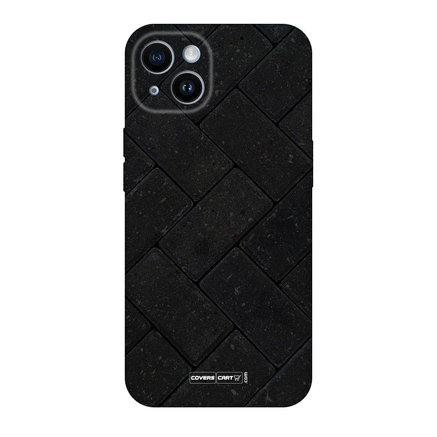 Bricks Pattern Original Polycarbonate Back Case for iPhone 14