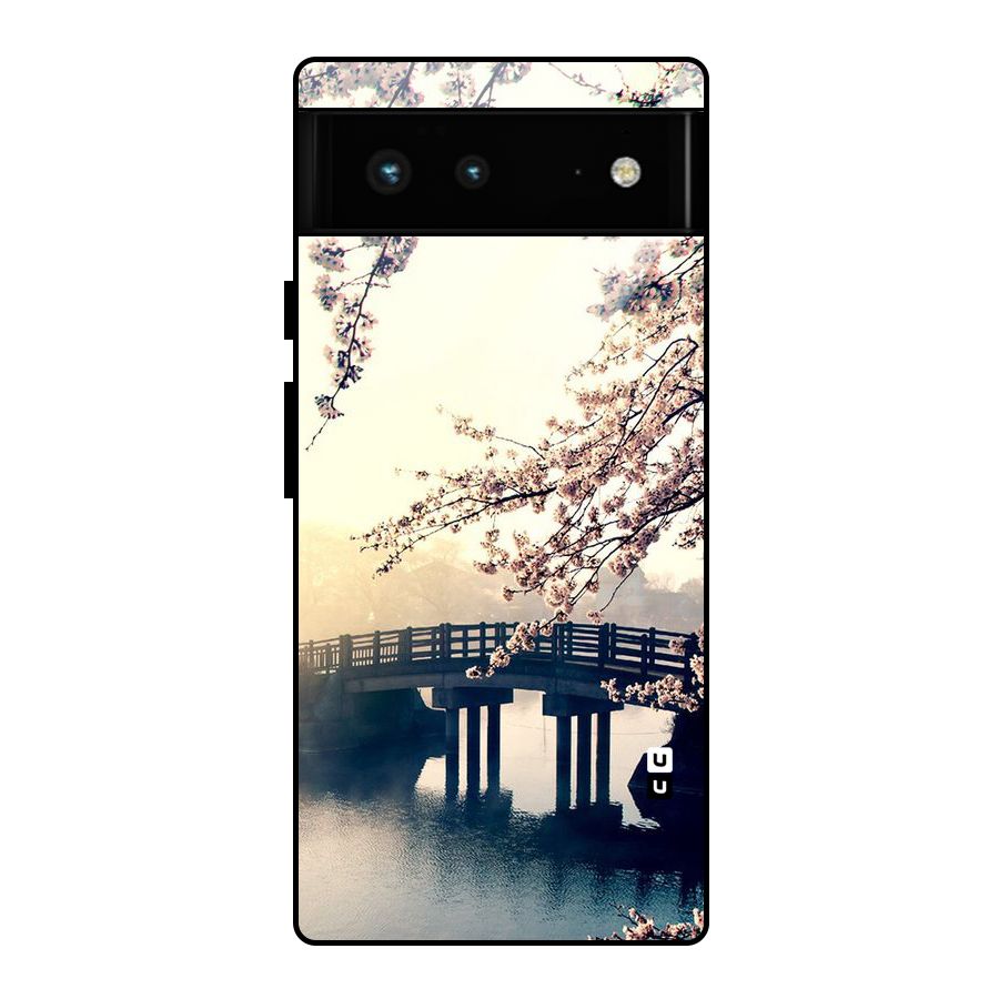 Bridge Blossom Glass Back Case for Google Pixel 6