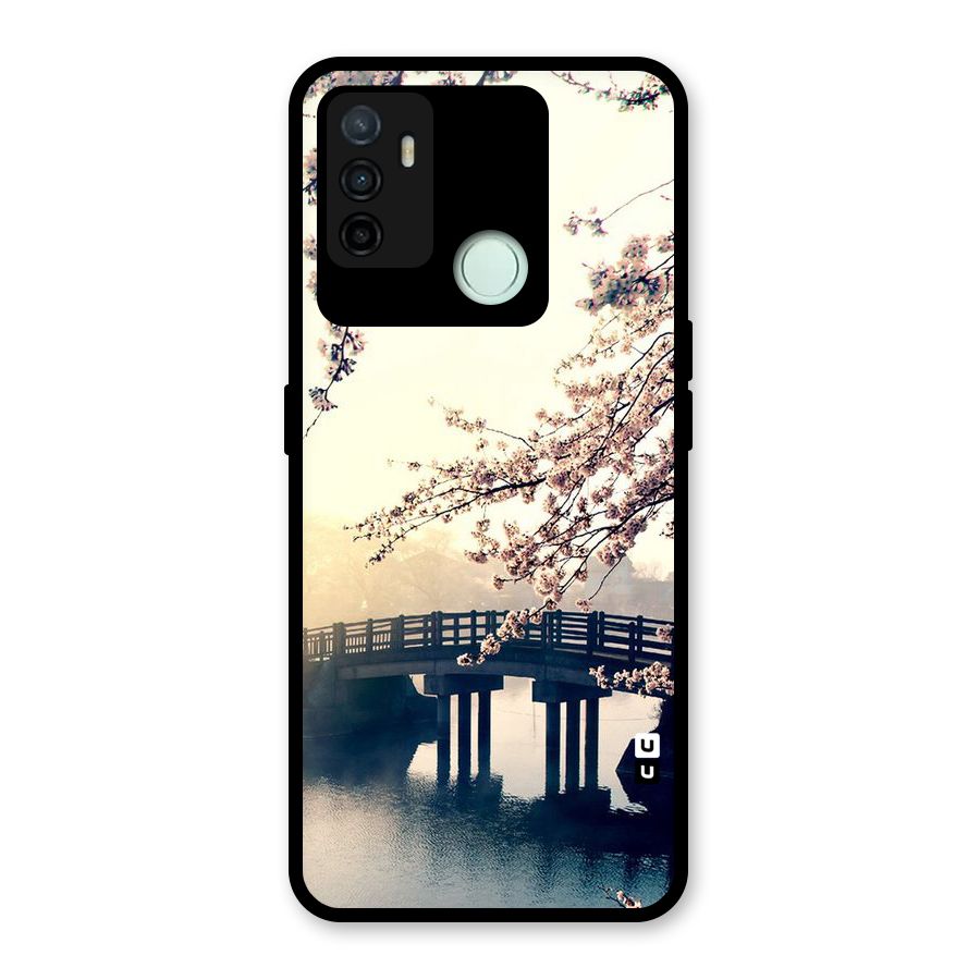 Bridge Blossom Glass Back Case for Oppo A53