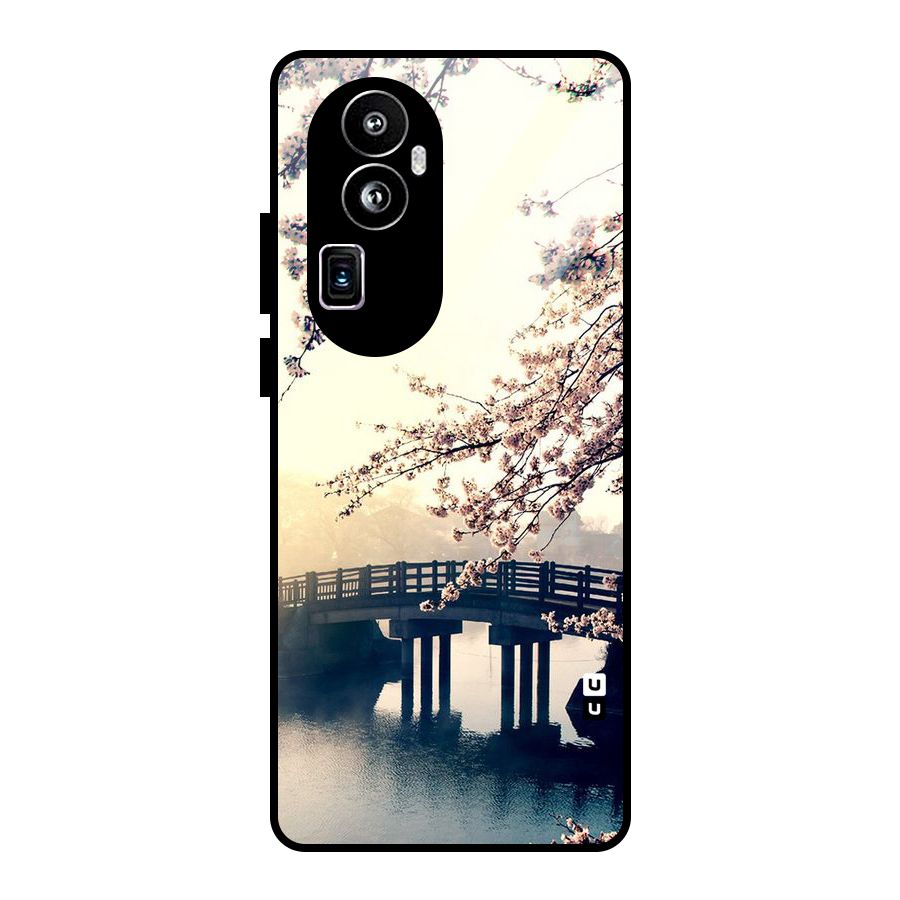 Bridge Blossom Glass Back Case for Oppo Reno10 Pro Plus