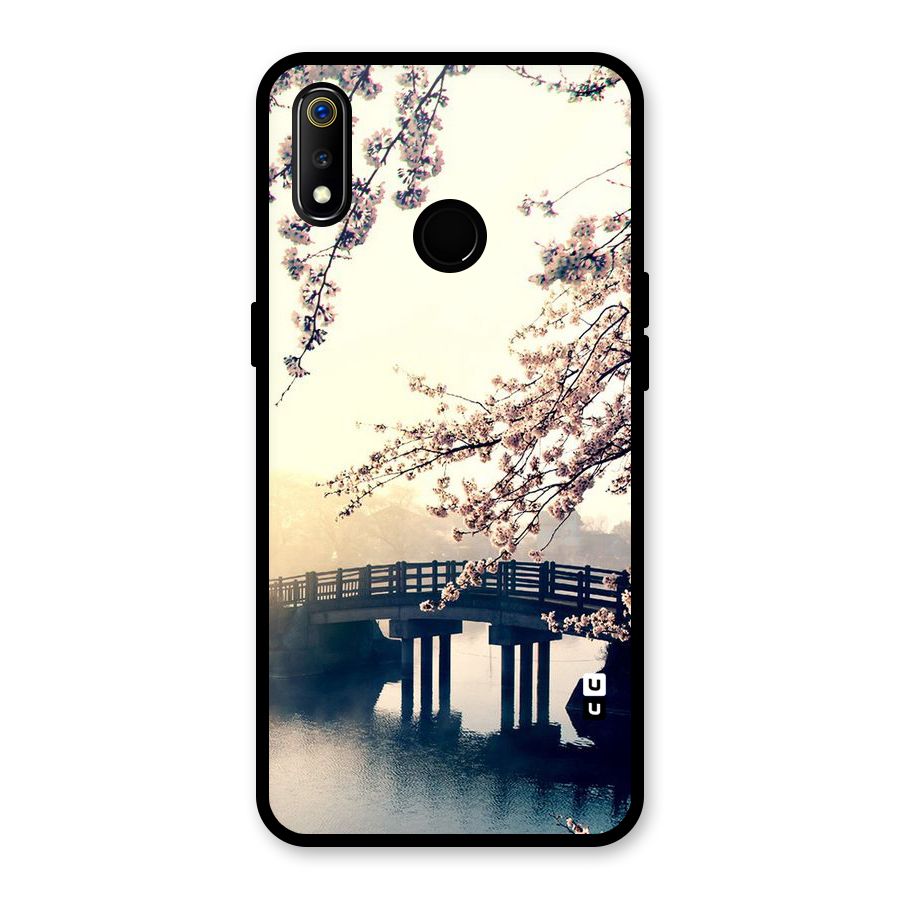 Bridge Blossom Glass Back Case for Realme 3