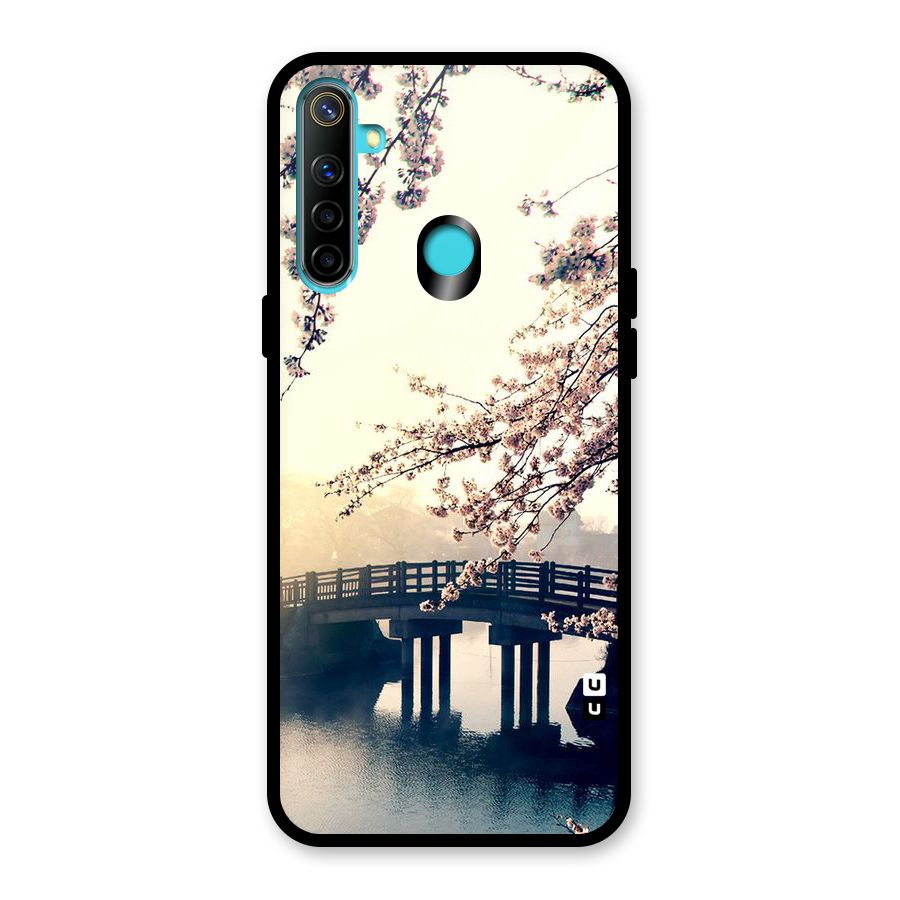 Bridge Blossom Glass Back Case for Realme 5