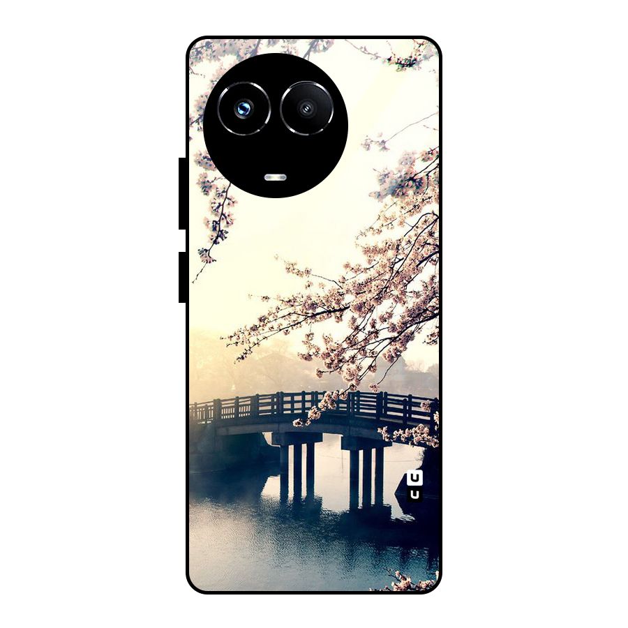 Bridge Blossom Glass Back Case for Realme Narzo 60X
