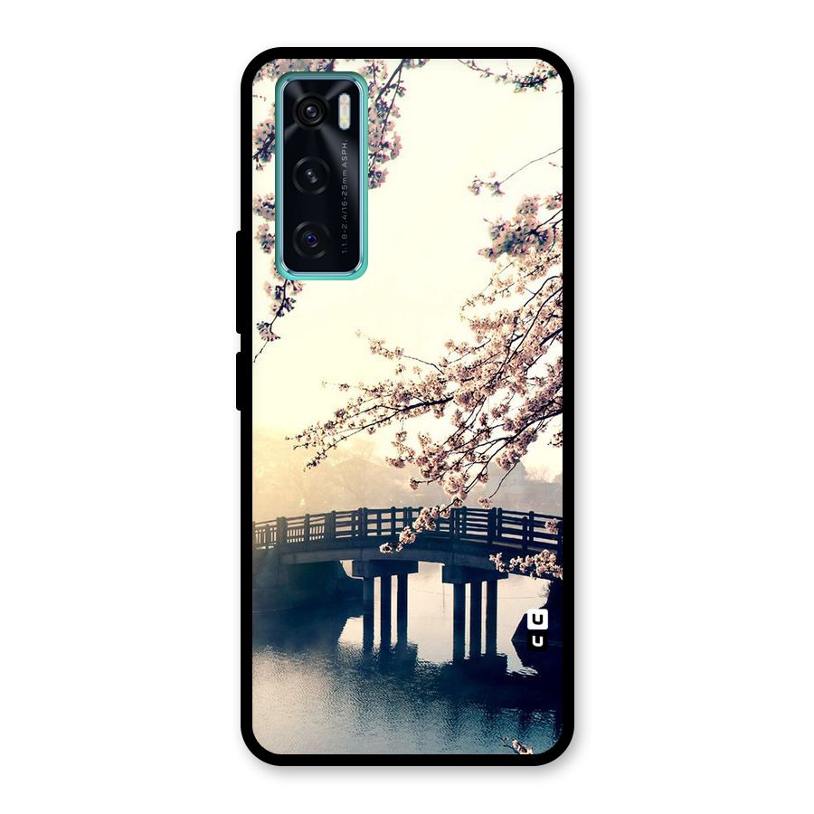 Bridge Blossom Glass Back Case for Vivo V20 SE