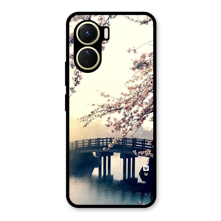 Bridge Blossom Glass Back Case for Vivo Y16