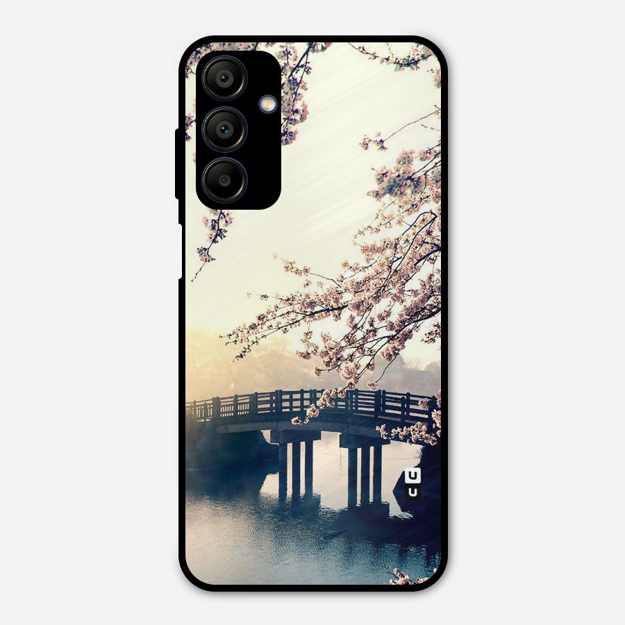 Bridge Blossom Metal Back Case for Galaxy A15 5G