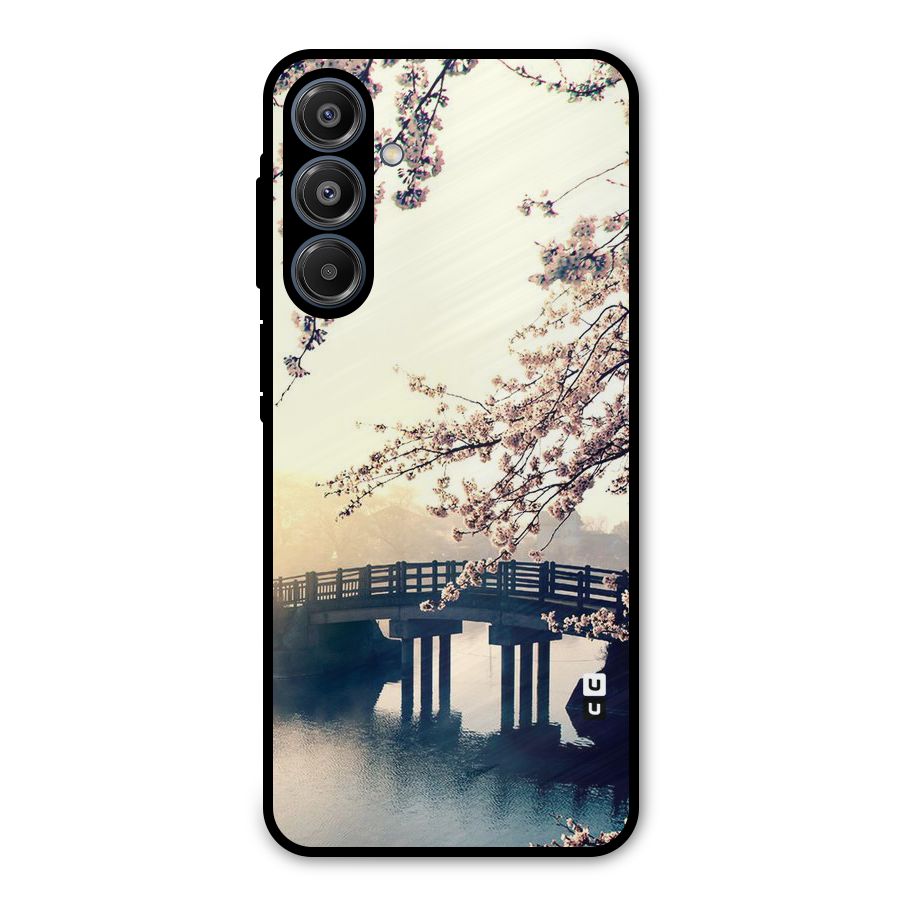 Bridge Blossom Metal Back Case for Galaxy A16 5G