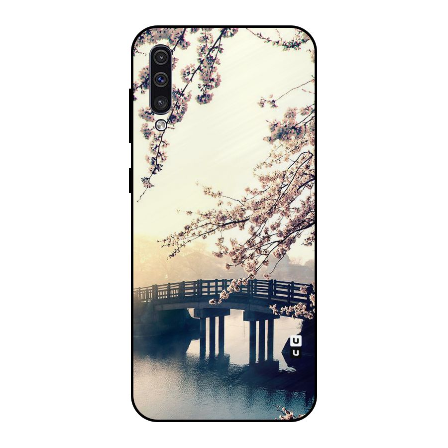 Bridge Blossom Metal Back Case for Galaxy A50
