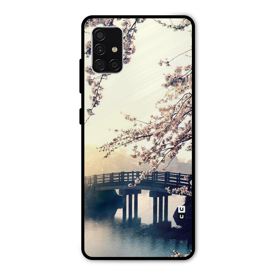 Bridge Blossom Metal Back Case for Galaxy A51