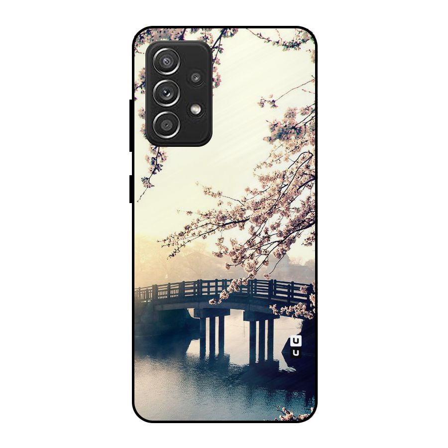 Bridge Blossom Metal Back Case for Galaxy A52