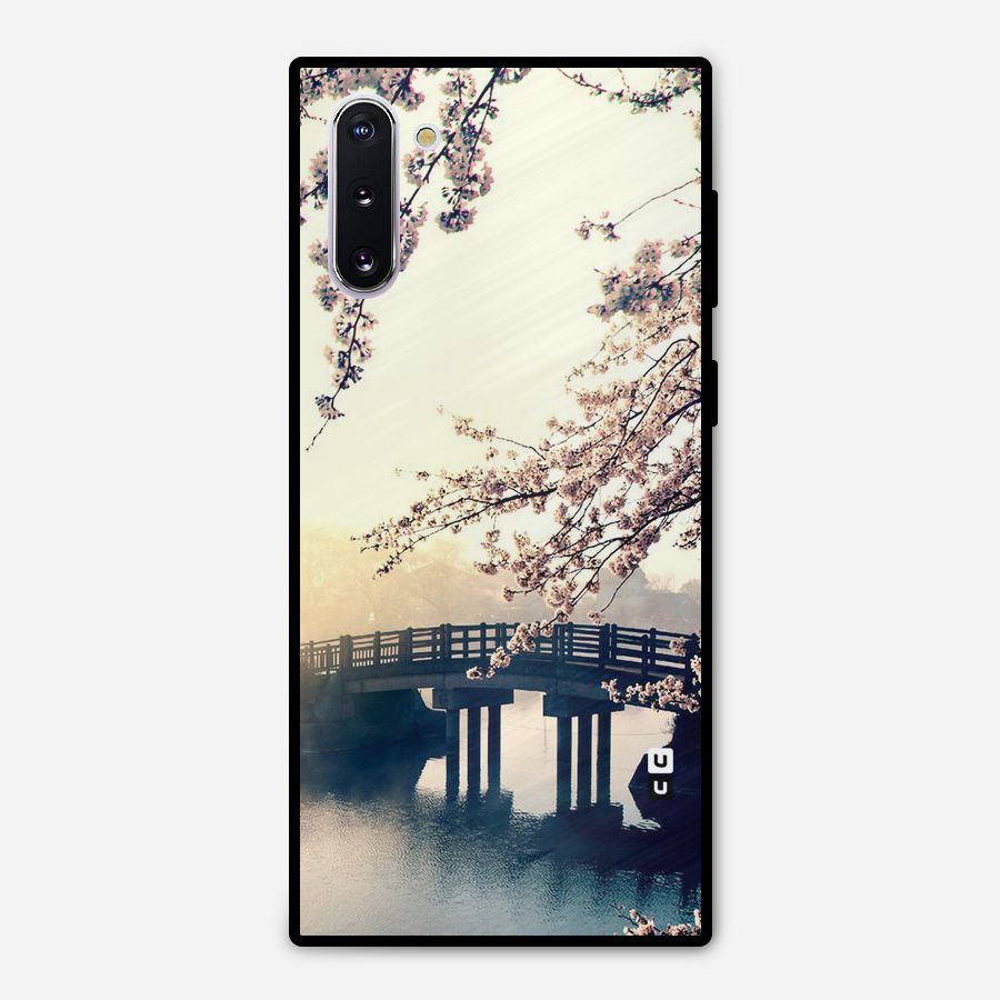 Bridge Blossom Metal Back Case for Galaxy Note 10
