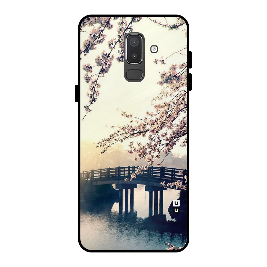 Bridge Blossom Metal Back Case for Galaxy On8 (2018)