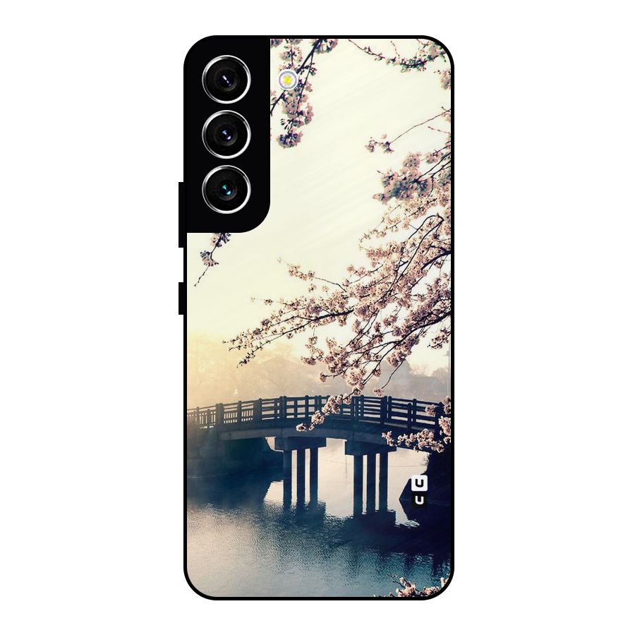 Bridge Blossom Metal Back Case for Galaxy S22 5G