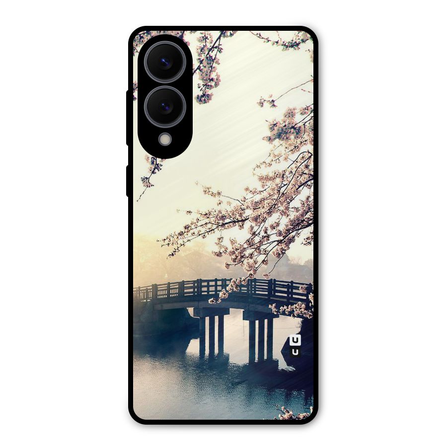 Bridge Blossom Metal Back Case for Galaxy S25 Edge