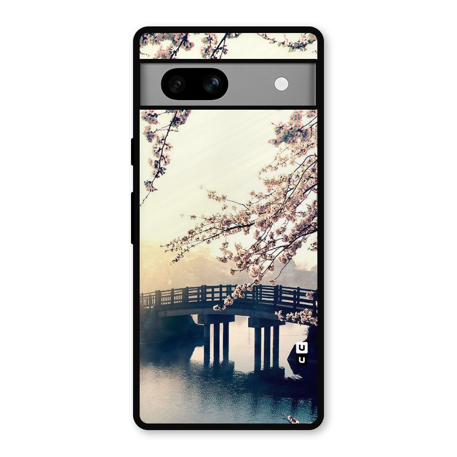 Bridge Blossom Metal Back Case for Google Pixel 7a