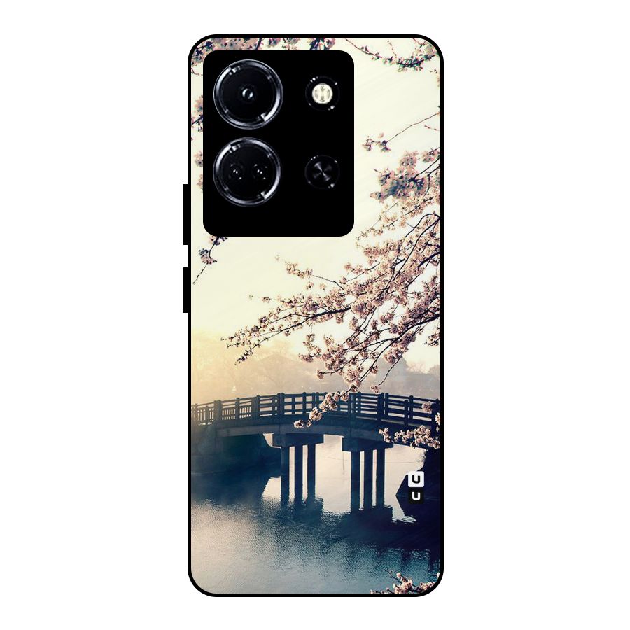 Bridge Blossom Metal Back Case for Infinix Note 30 5G