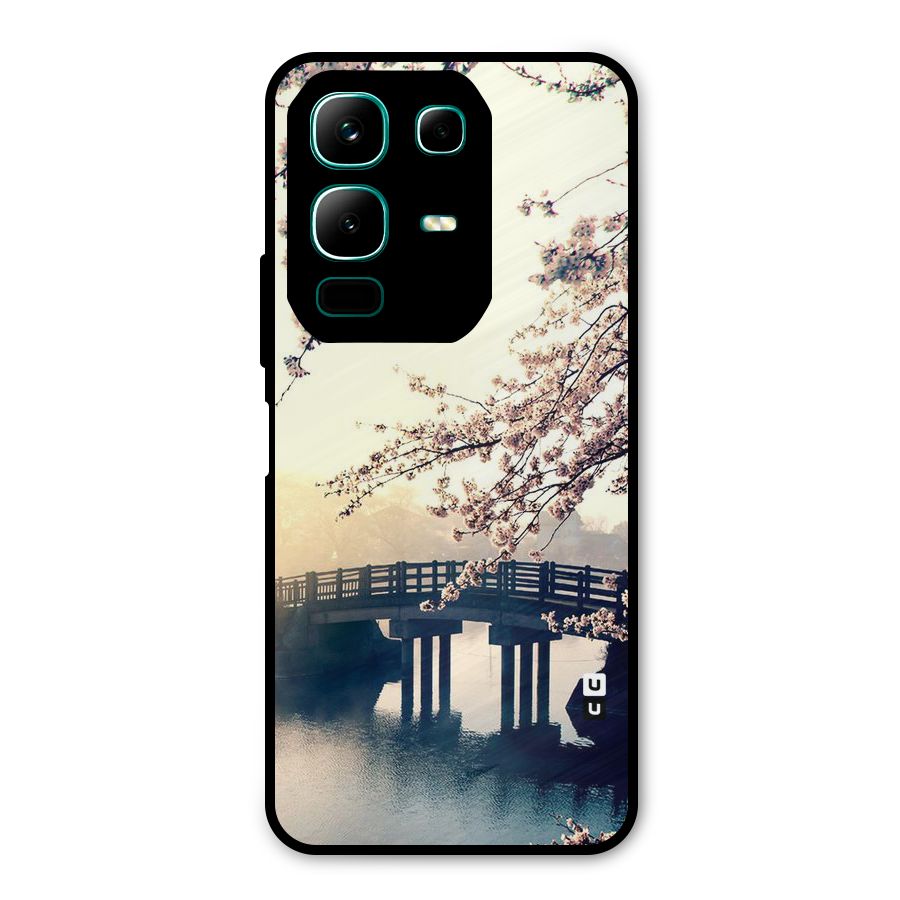 Bridge Blossom Metal Back Case for Infinix Note 50x