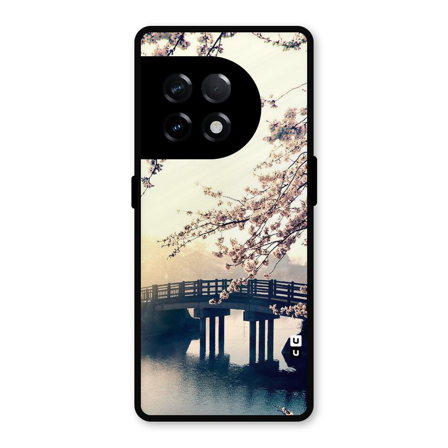 Bridge Blossom Metal Back Case for OnePlus 11R