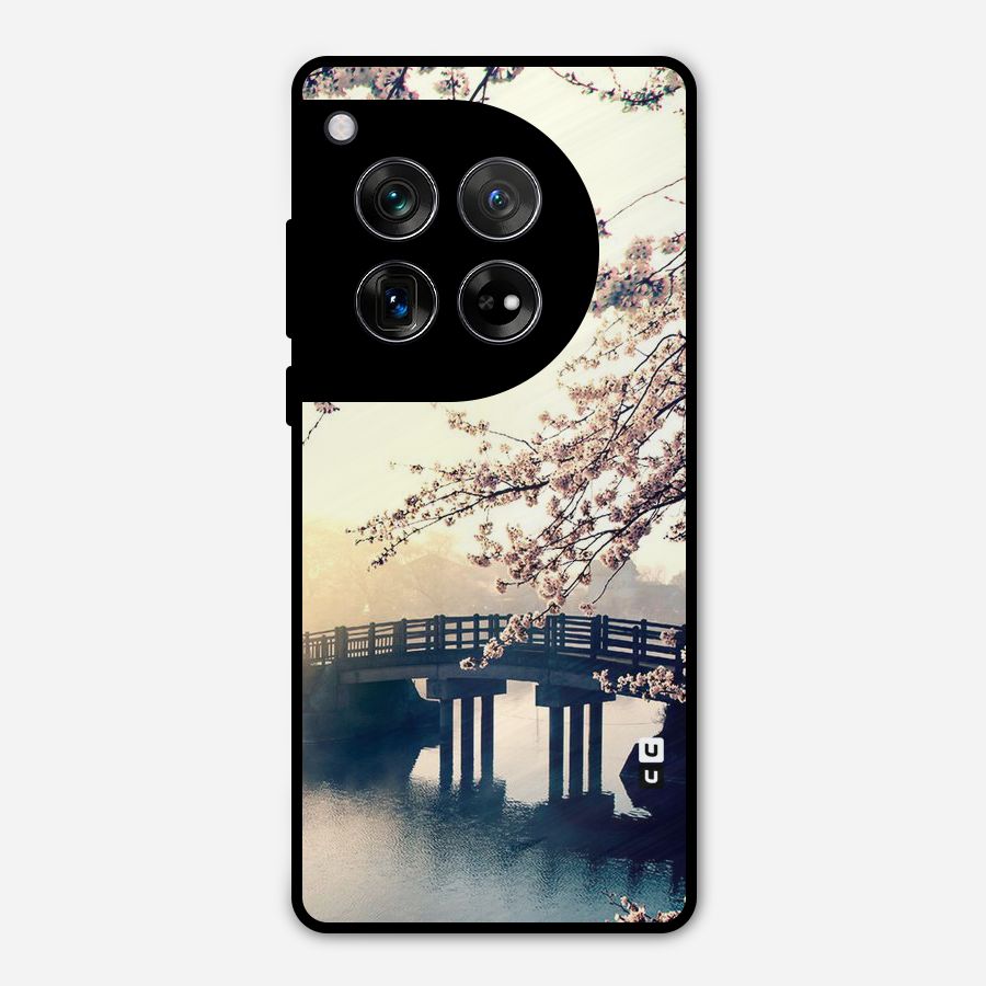 Bridge Blossom Metal Back Case for OnePlus 12