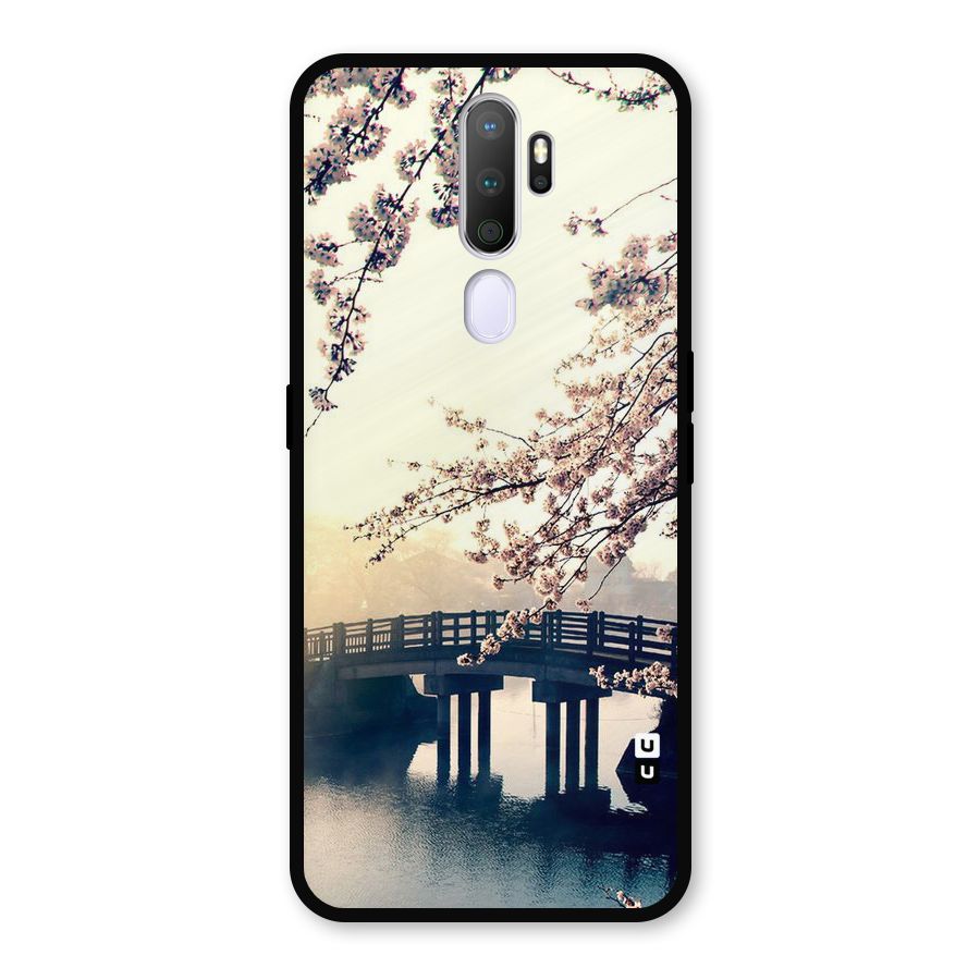 Bridge Blossom Metal Back Case for Oppo A9 (2020)