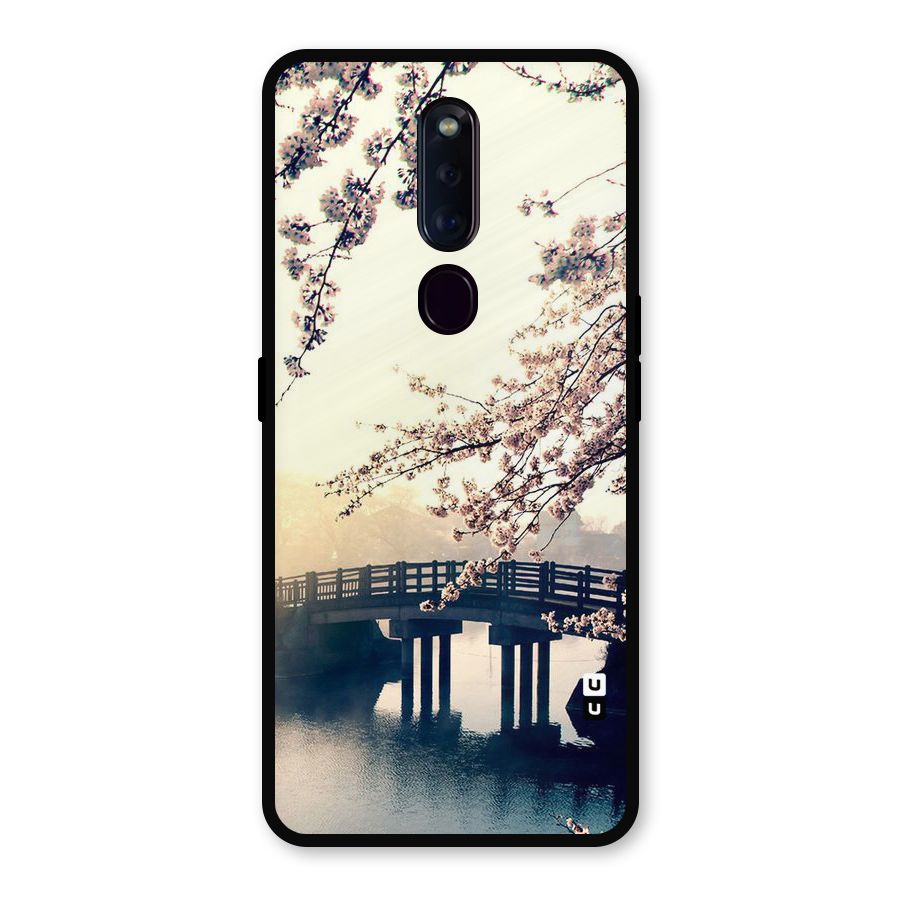 Bridge Blossom Metal Back Case for Oppo F11 Pro