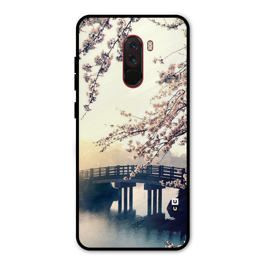 Bridge Blossom Metal Back Case for Poco F1