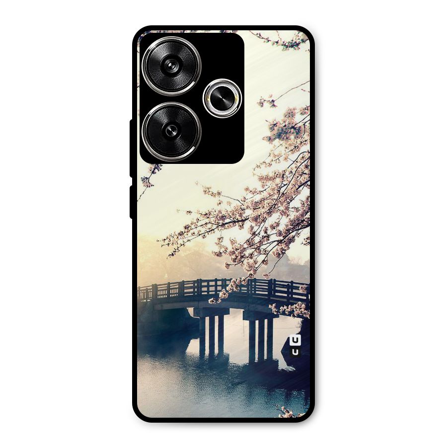 Bridge Blossom Metal Back Case for Poco F6