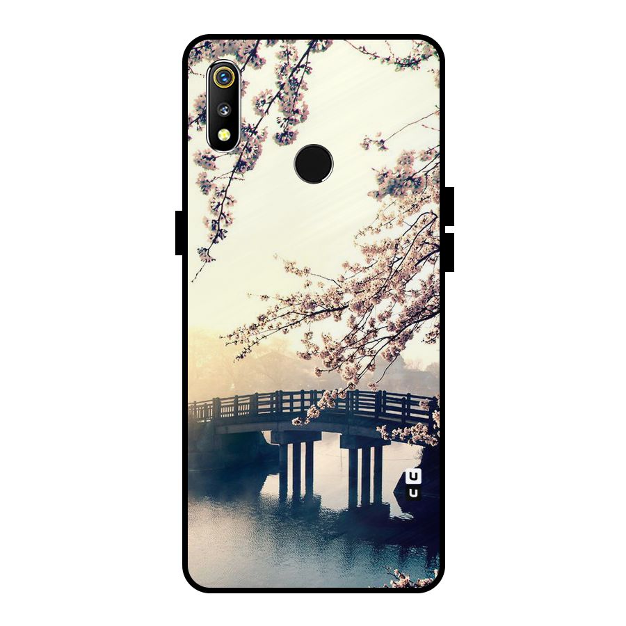 Bridge Blossom Metal Back Case for Realme 3i