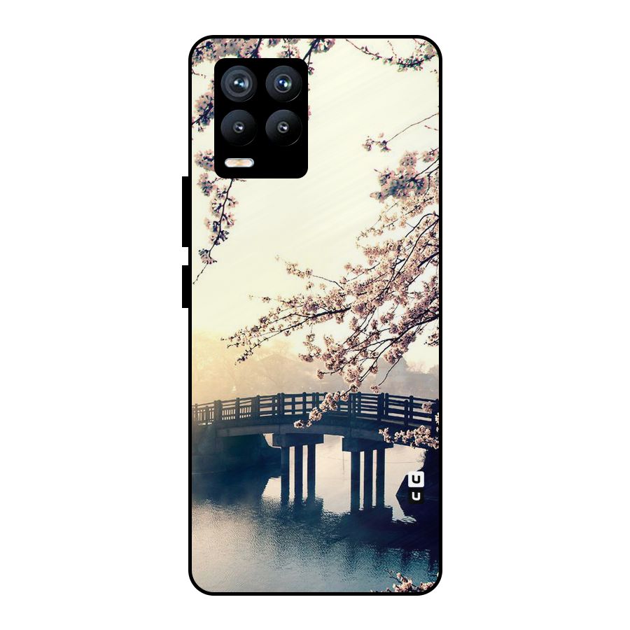 Bridge Blossom Metal Back Case for Realme 8 Pro