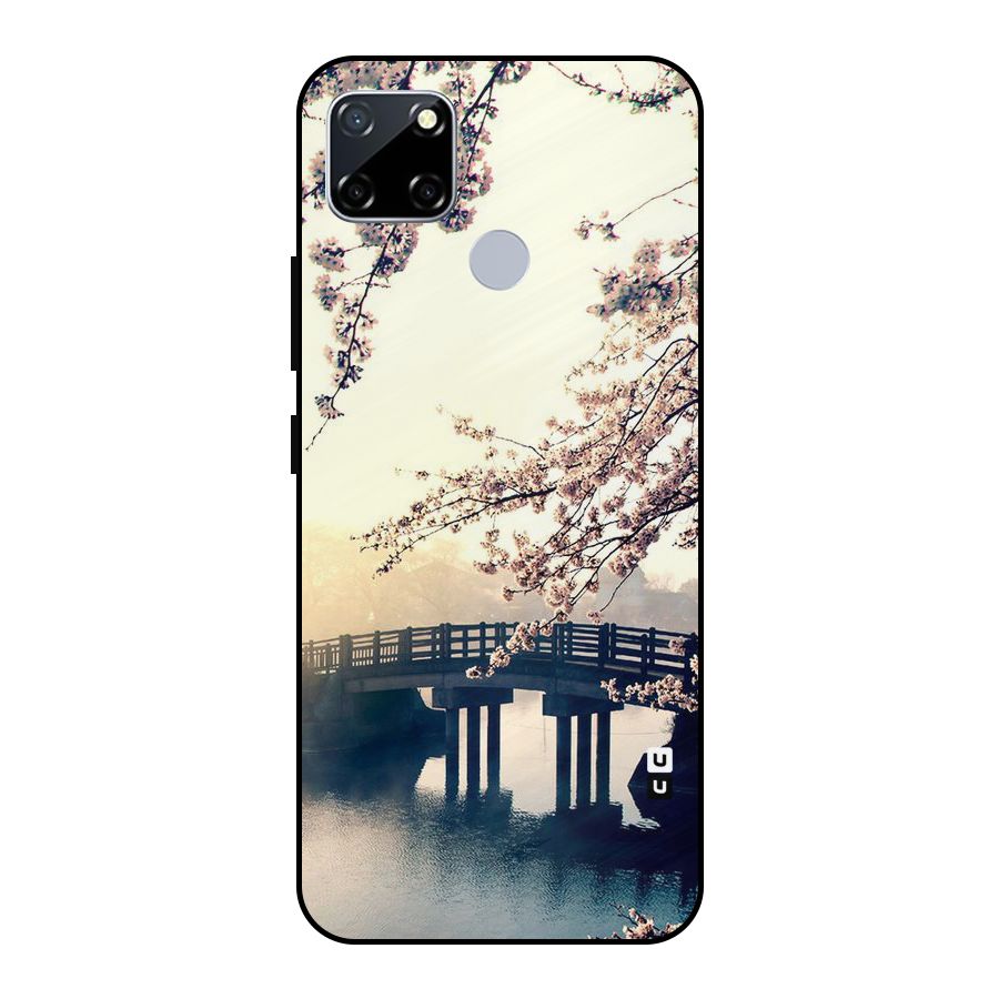 Bridge Blossom Metal Back Case for Realme Narzo 30A