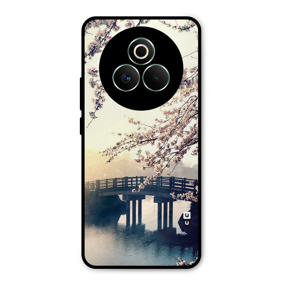Bridge Blossom Metal Back Case for Realme P3 Pro