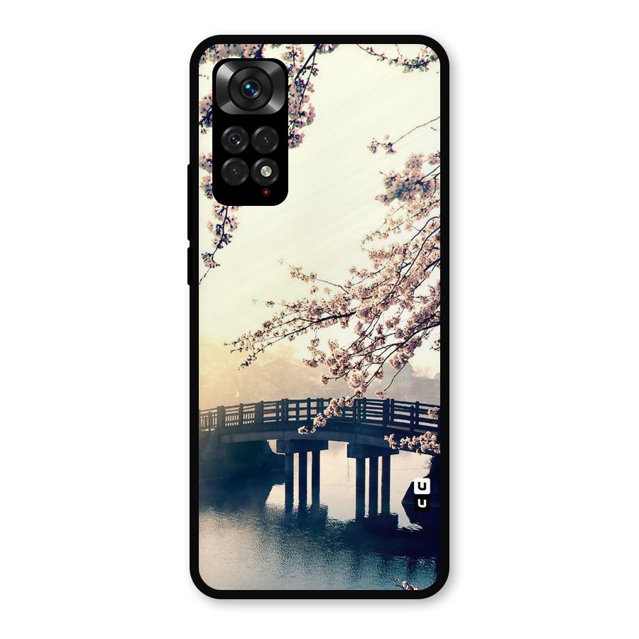 Bridge Blossom Metal Back Case for Redmi Note 11