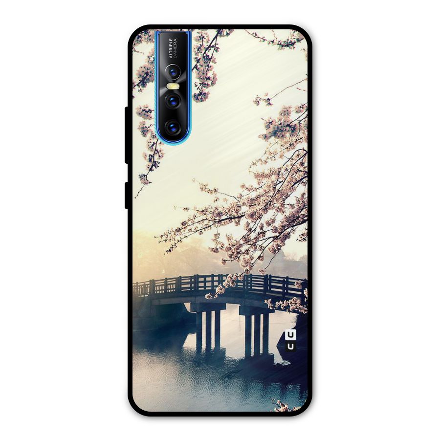 Bridge Blossom Metal Back Case for Vivo V15 Pro