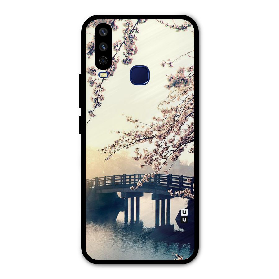 Bridge Blossom Metal Back Case for Vivo V17