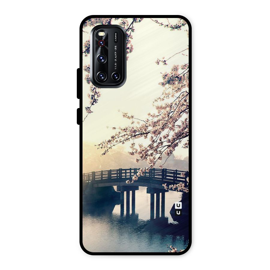 Bridge Blossom Metal Back Case for Vivo V19