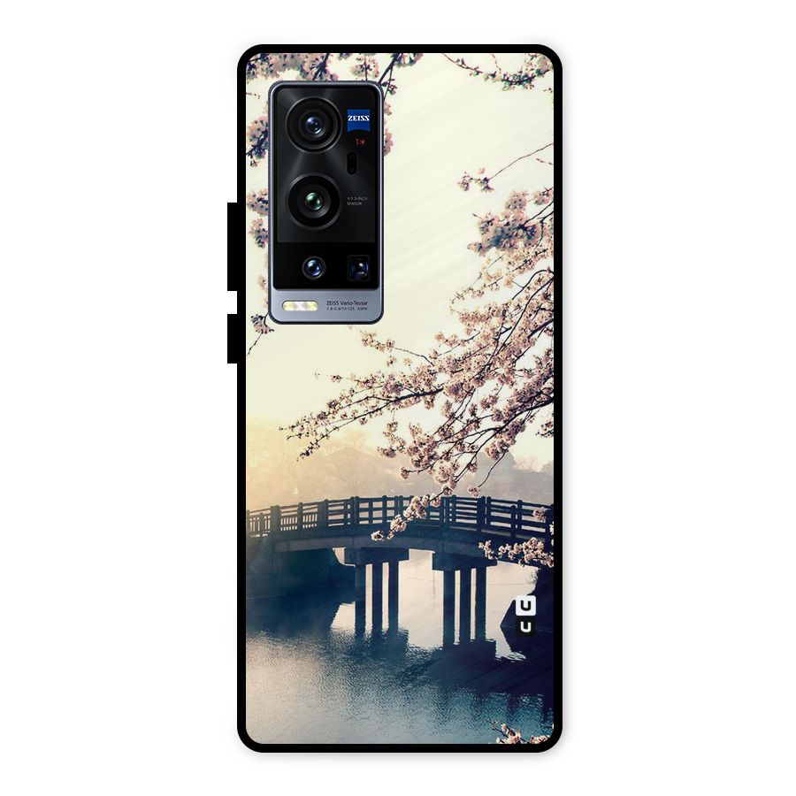 Bridge Blossom Metal Back Case for Vivo X60 Pro Plus