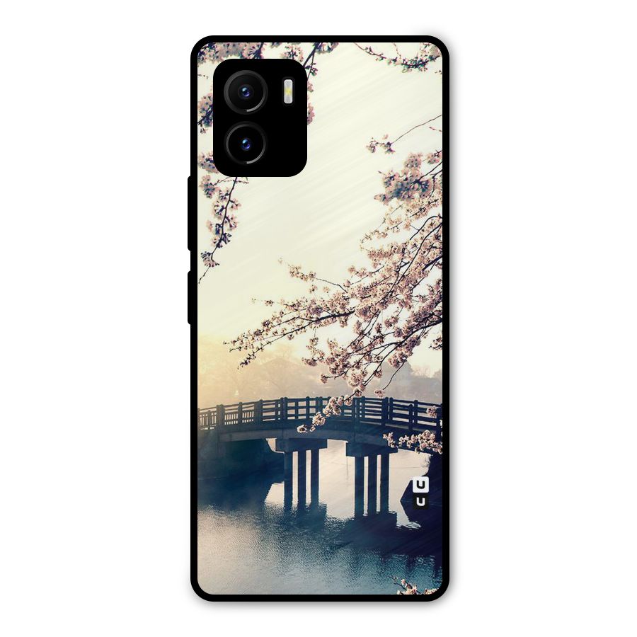 Bridge Blossom Metal Back Case for Vivo Y15s