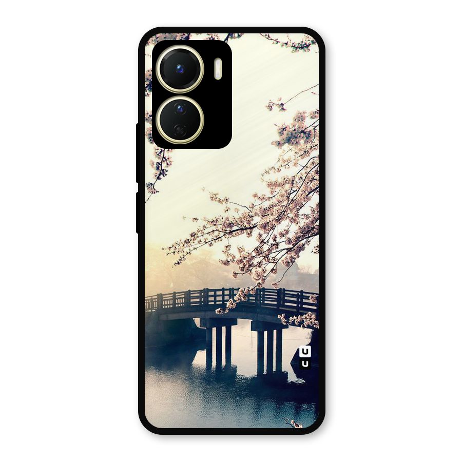 Bridge Blossom Metal Back Case for Vivo Y16