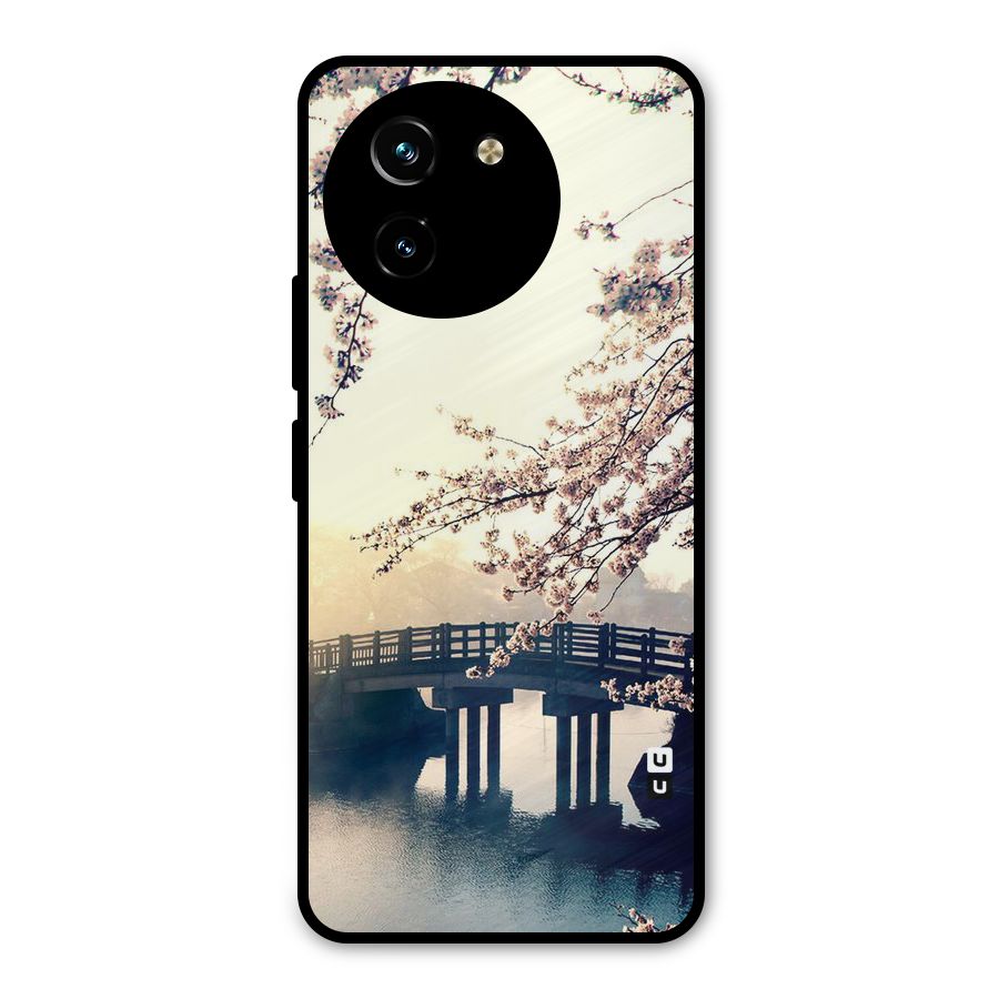 Bridge Blossom Metal Back Case for Vivo Y200i