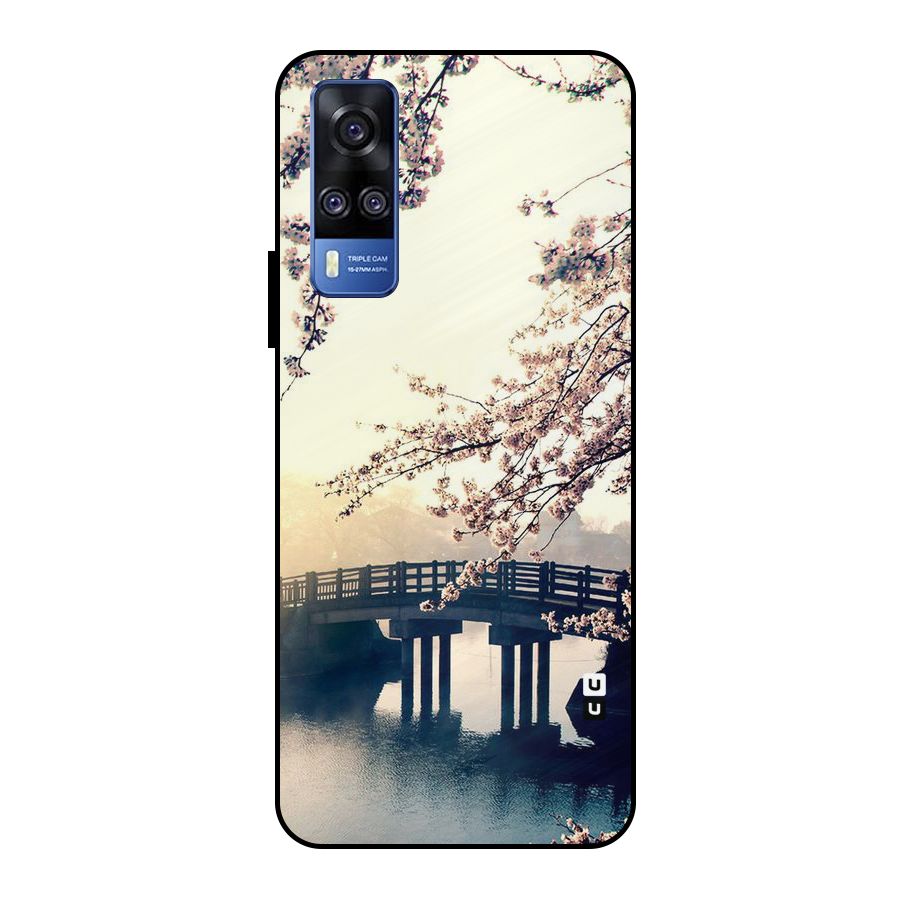 Bridge Blossom Metal Back Case for Vivo Y51