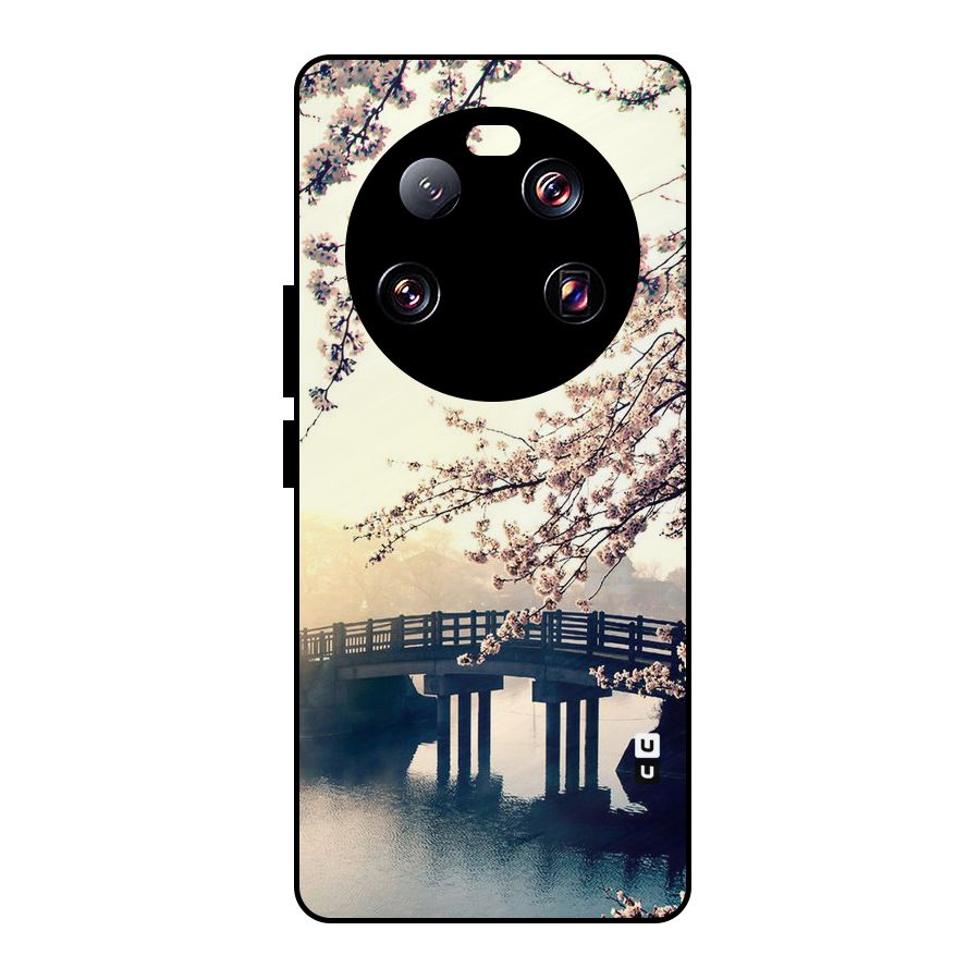 Bridge Blossom Metal Back Case for Xiaomi 13 Ultra