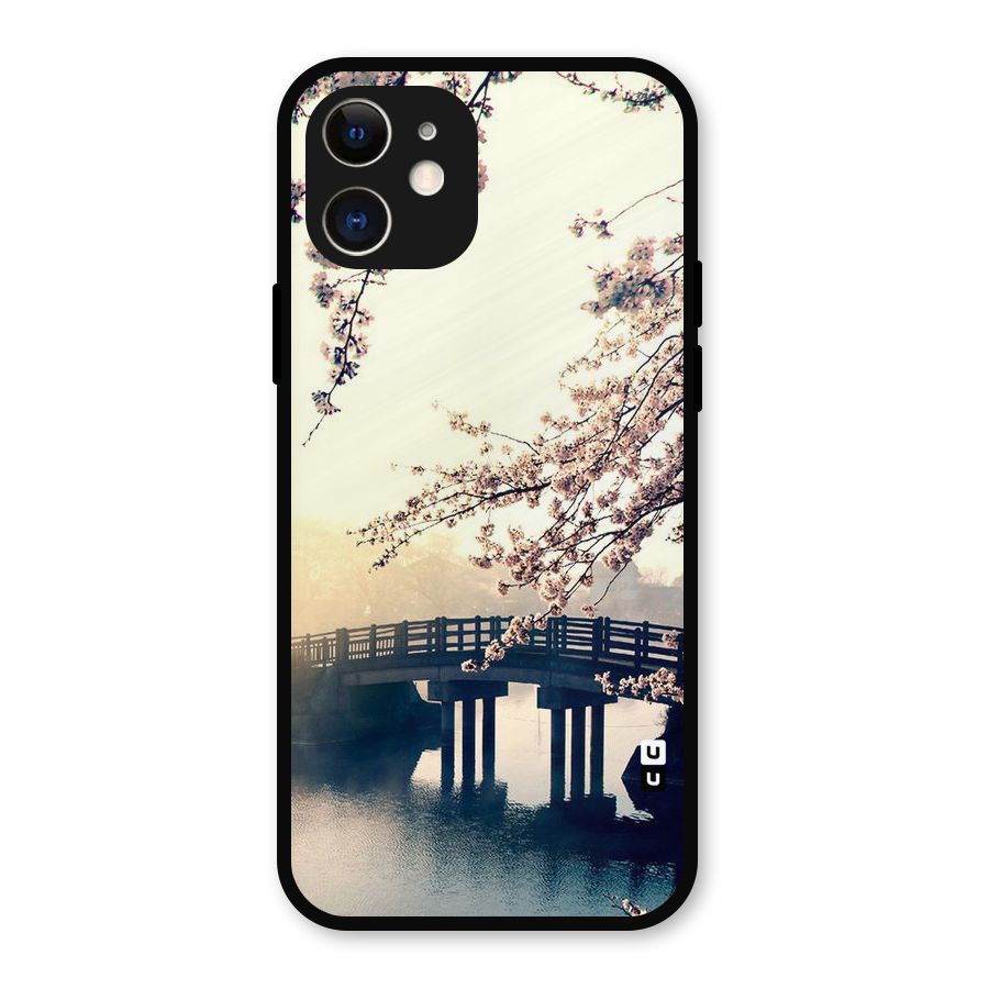 Bridge Blossom Metal Back Case for iPhone 12