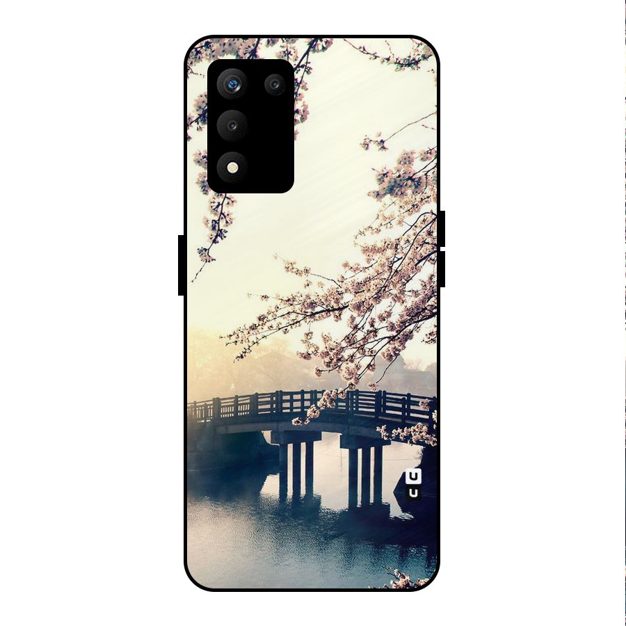 Bridge Blossom Metal Back Case for realme 9 5G SE