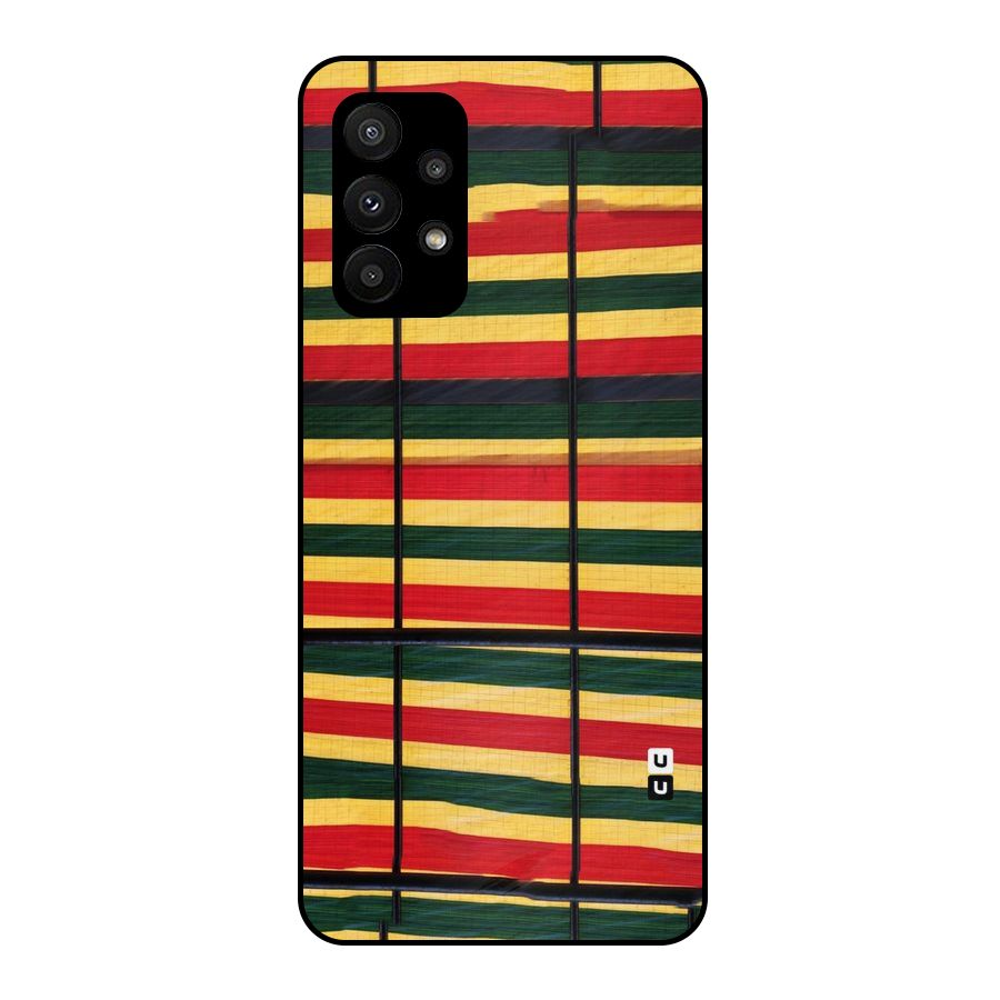 Bright Colors Lines Metal Back Case for Galaxy A23