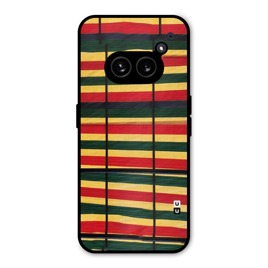 Bright Colors Lines Metal Back Case for Nothing Phone 2a Plus