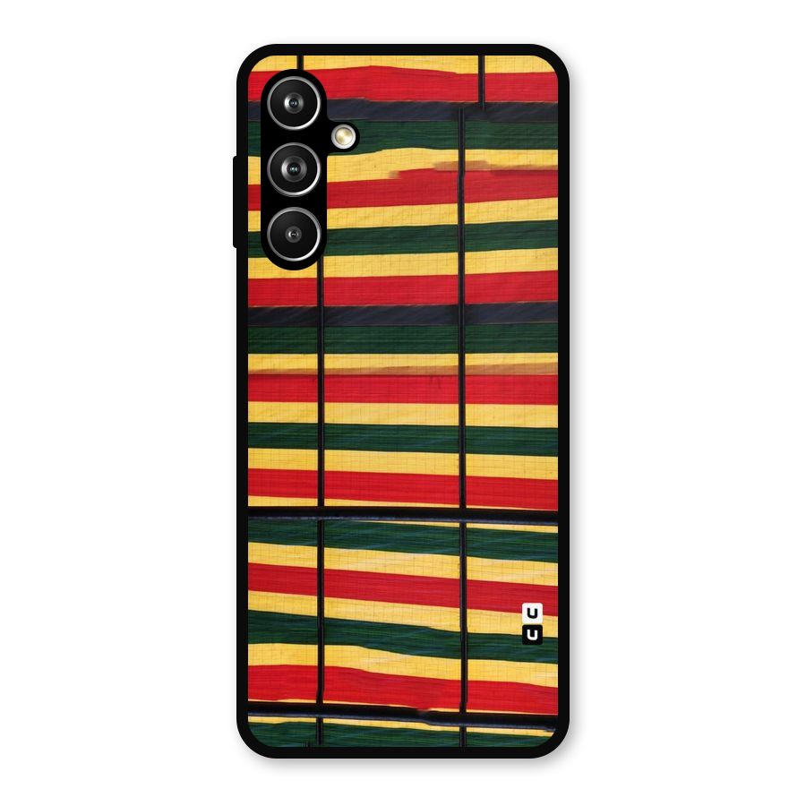 Bright Colors Lines Metal Back Case for Samsung Galaxy M54