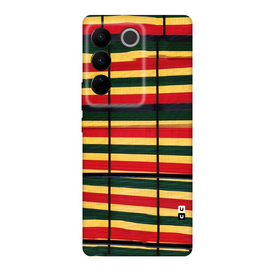 Bright Colors Lines Original Polycarbonate Back Case for Vivo V27